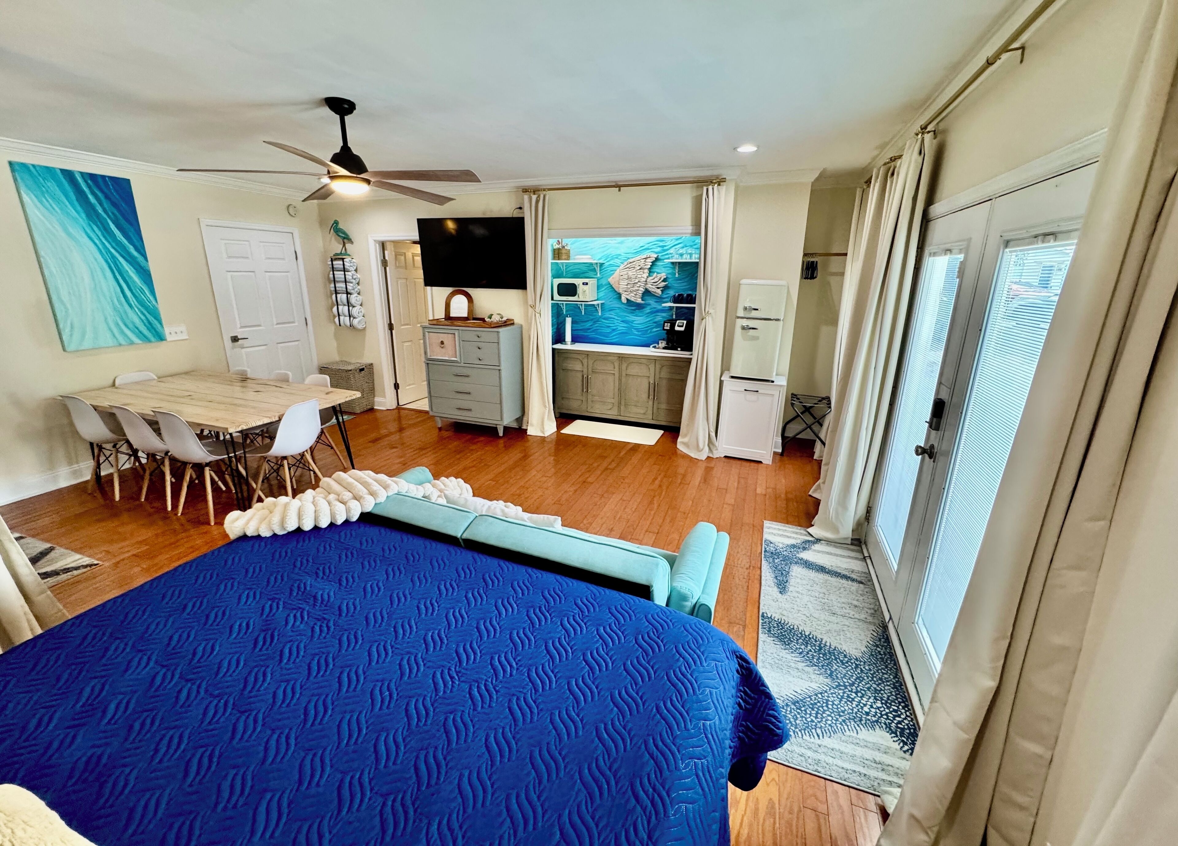 1 bedroom, iron/ironing board, free WiFi, bed sheets