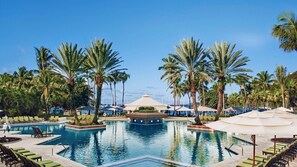 Außenpool, beheizter Pool