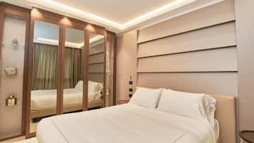Suite | 1 habitación, ropa de cama de alta calidad, edredón y minibar