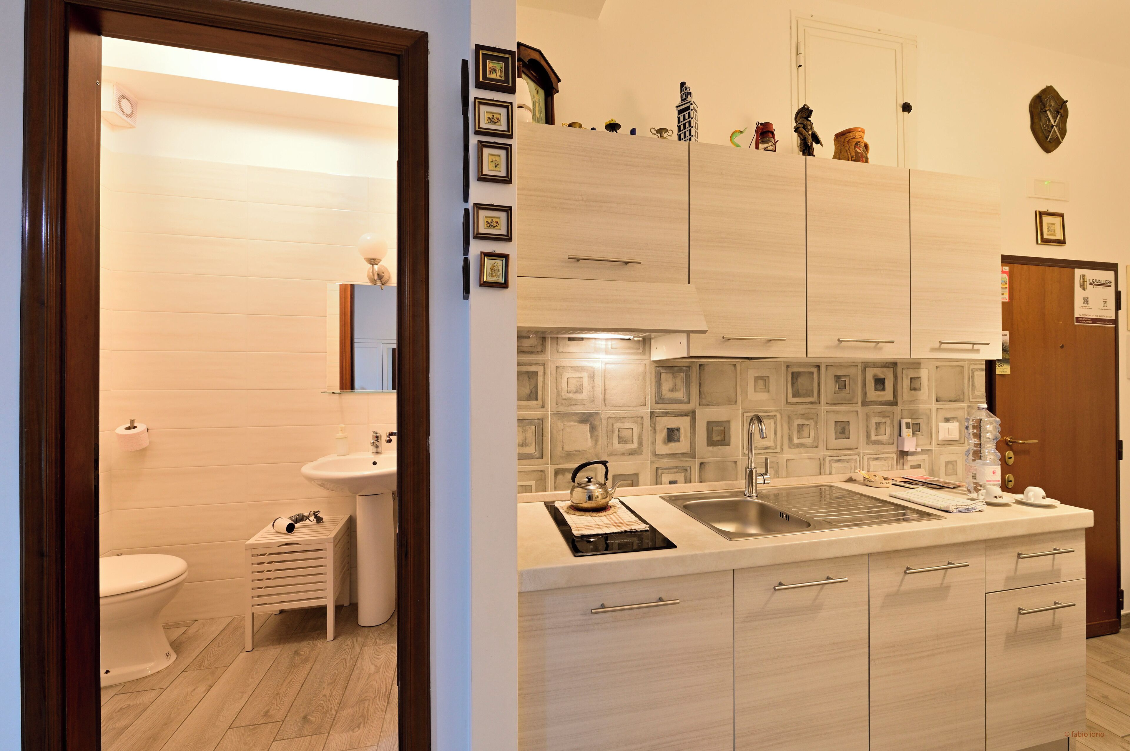 舒適開放式客房 | 私人廚房 | 大型冰箱、爐台、鍋具/餐盤/廚房用品