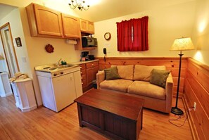 Living area - LakeView 3, LakeFront Suite (Minocqua)