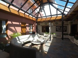 Entrada de la propiedad