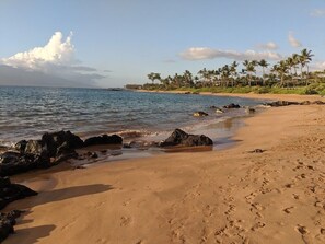 Sun loungers, beach towels
