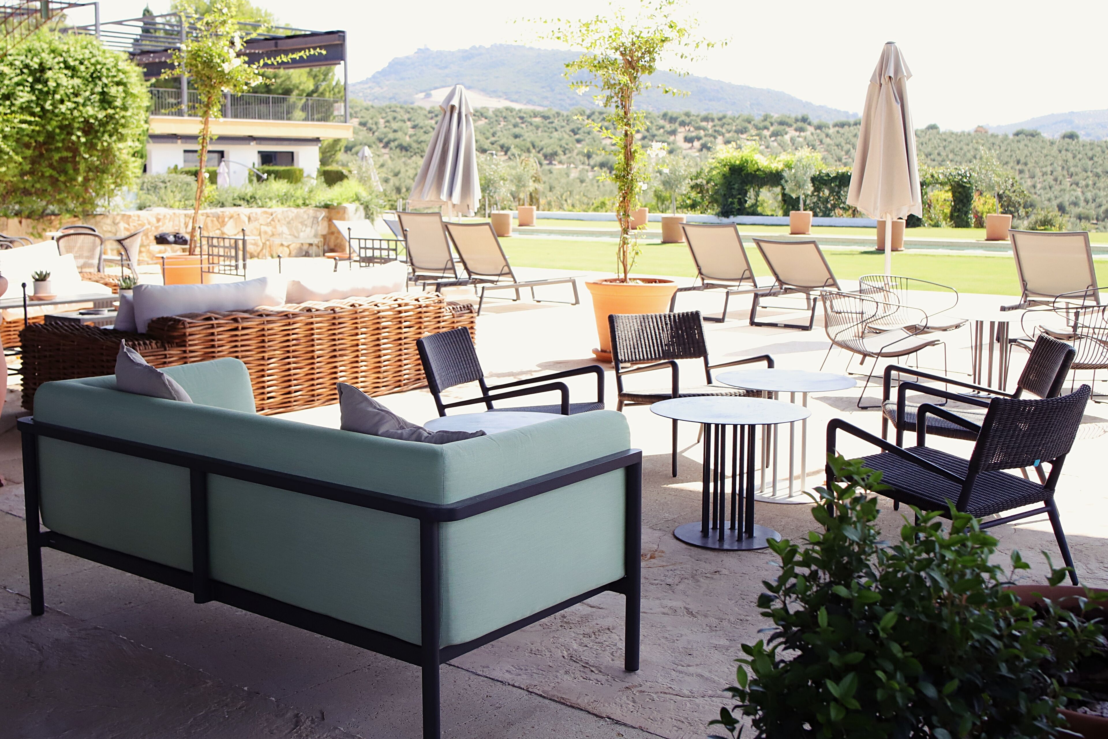 Double Room (La Rosata Garden) | Living area | TV