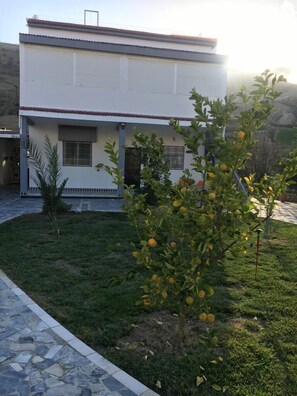 Majoituspaikan julkisivu