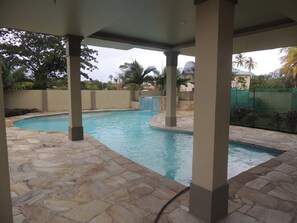 Alberca al aire libre 