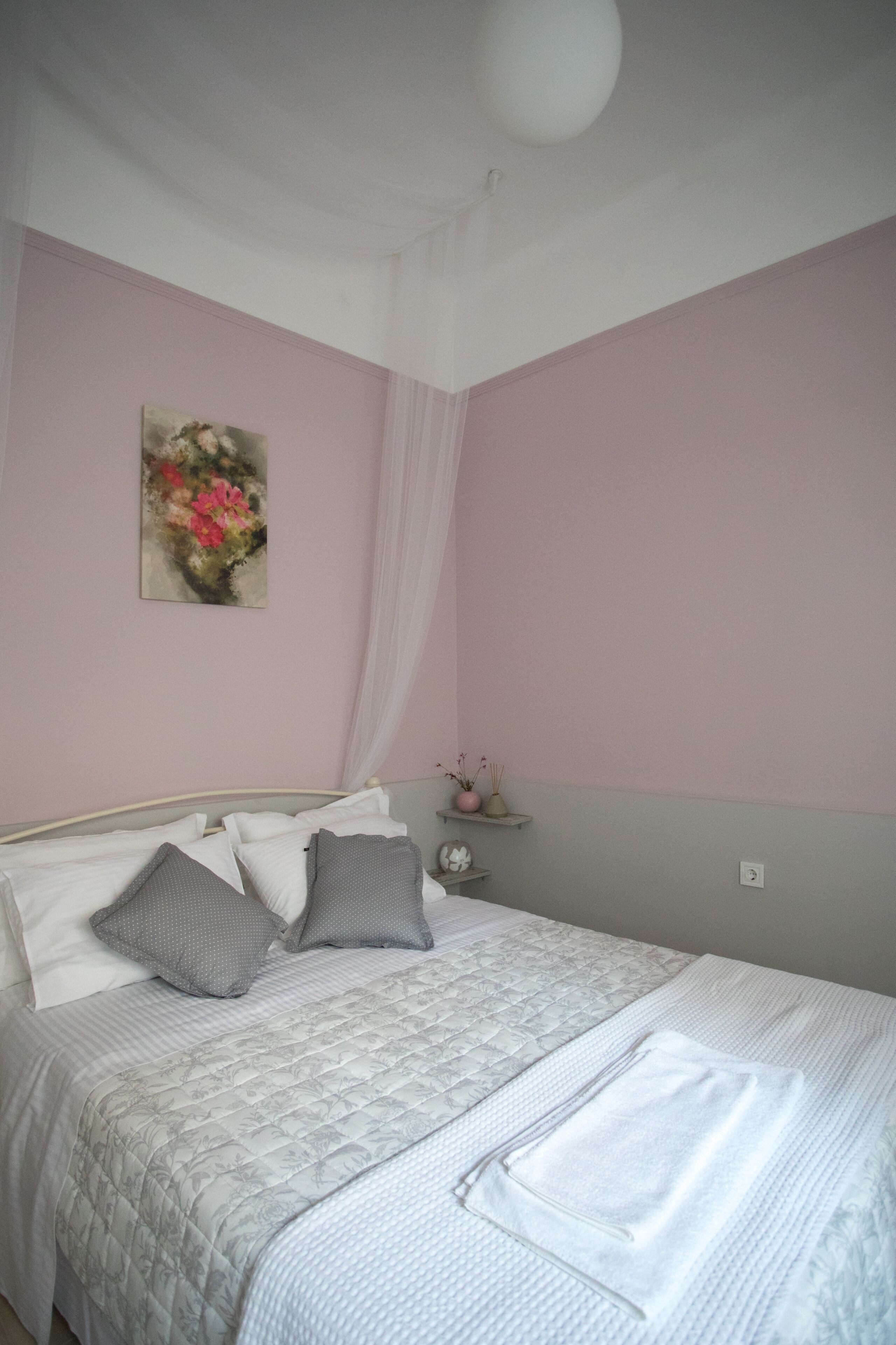 this family friendly house is surrounded by a patio,  a place to relax!