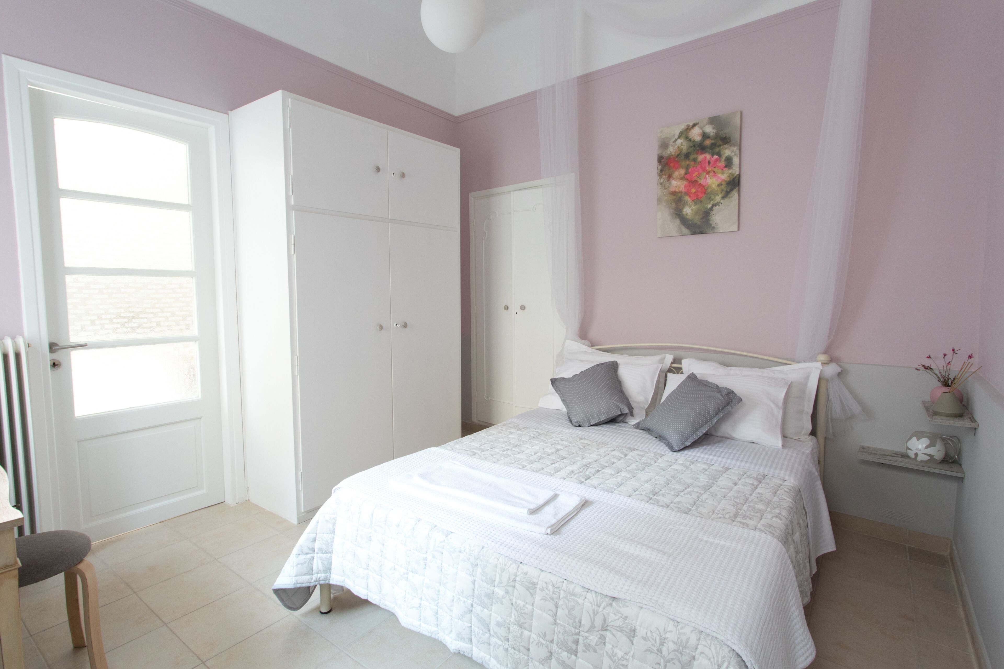 this family friendly house is surrounded by a patio,  a place to relax!