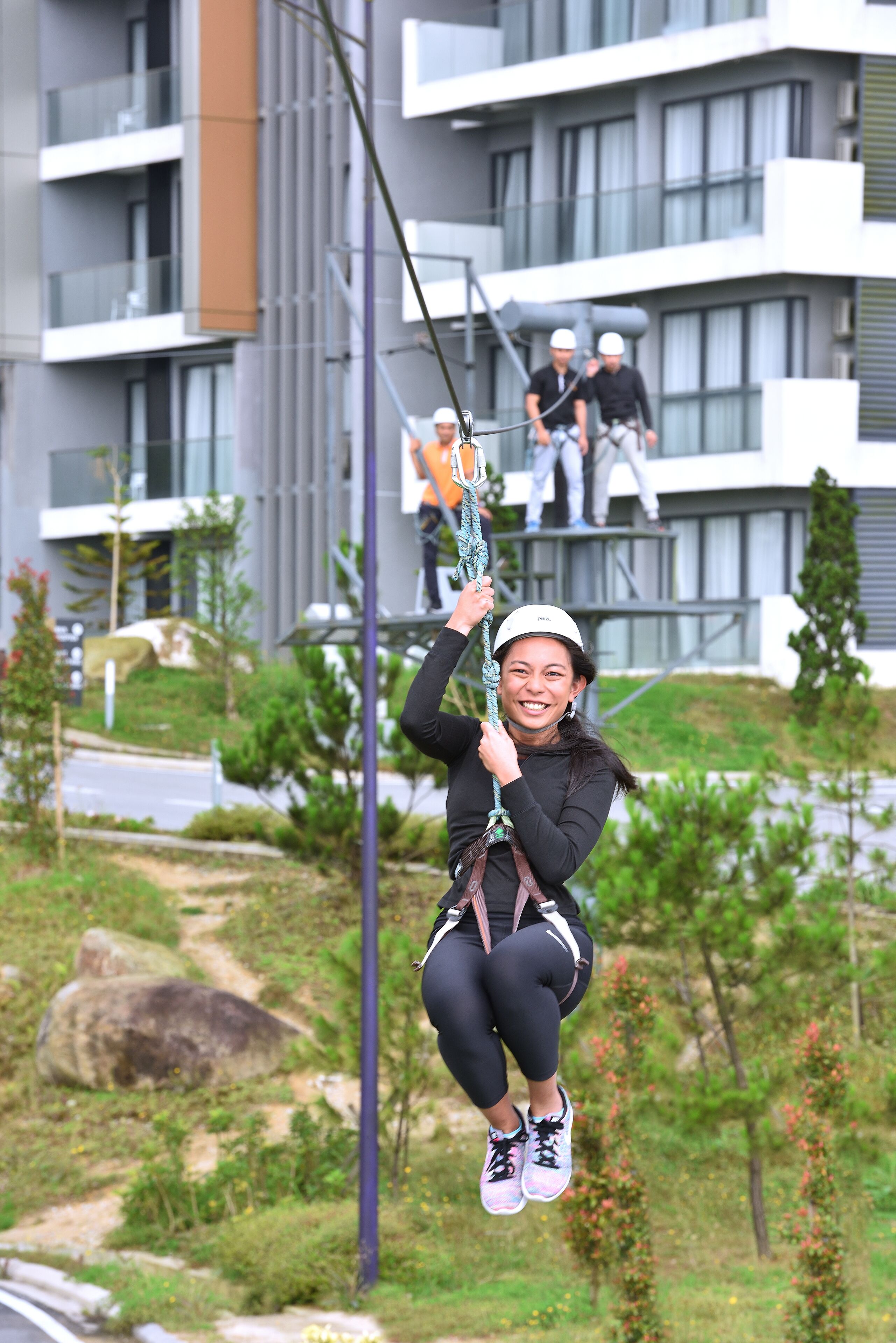 ropes course (team building)