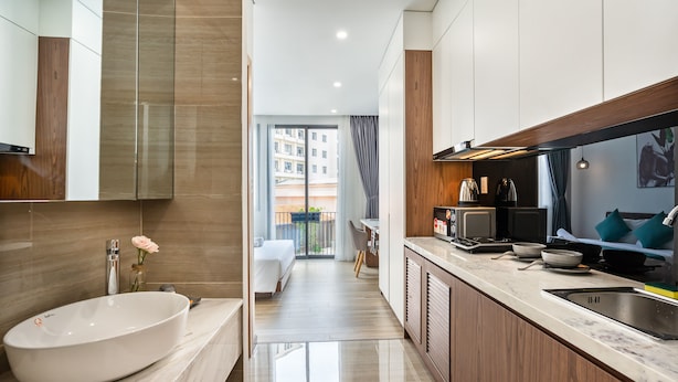 Chambre Deluxe | Coin cuisine privé