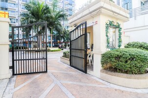 Entrada de la propiedad