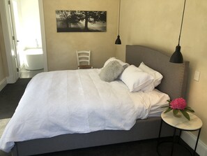 2 bedrooms, iron/ironing board, travel crib, WiFi