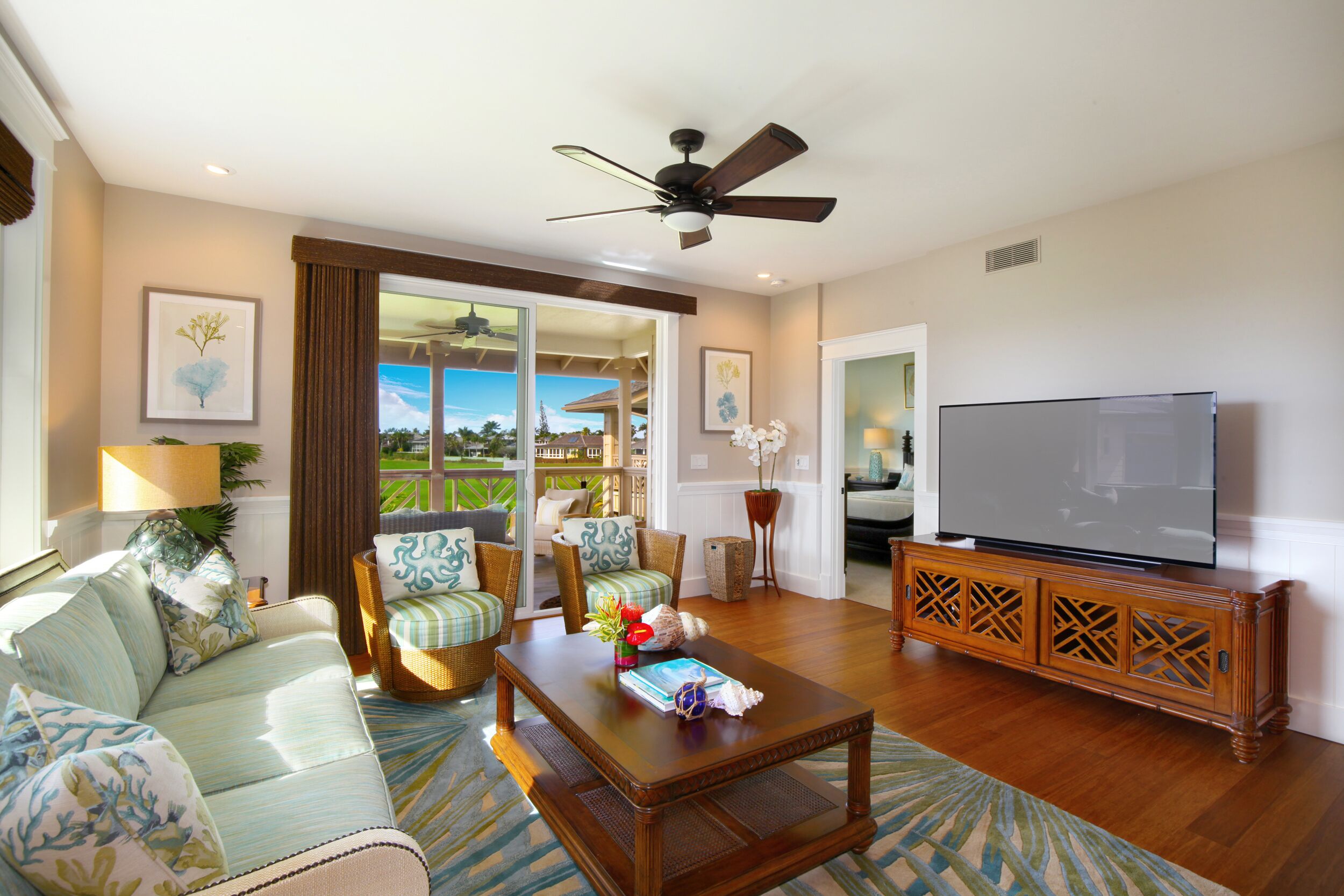 Brand new Pilimai 6C Condo -Golf course views air conditioning