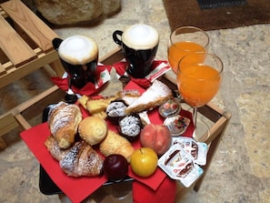 Petit déjeuner buffet compris tous les jours