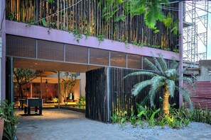 Fassade der Unterkunft