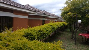 Exterior detail - Hotel Delambiance (Arua)