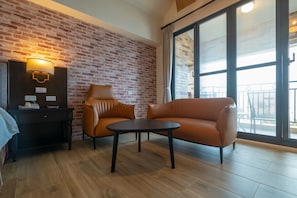 Deluxe Double Room, Ocean View | Premium bedding, down comforters, pillowtop beds, desk
