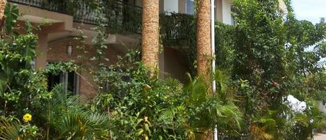 Fachada de la propiedad