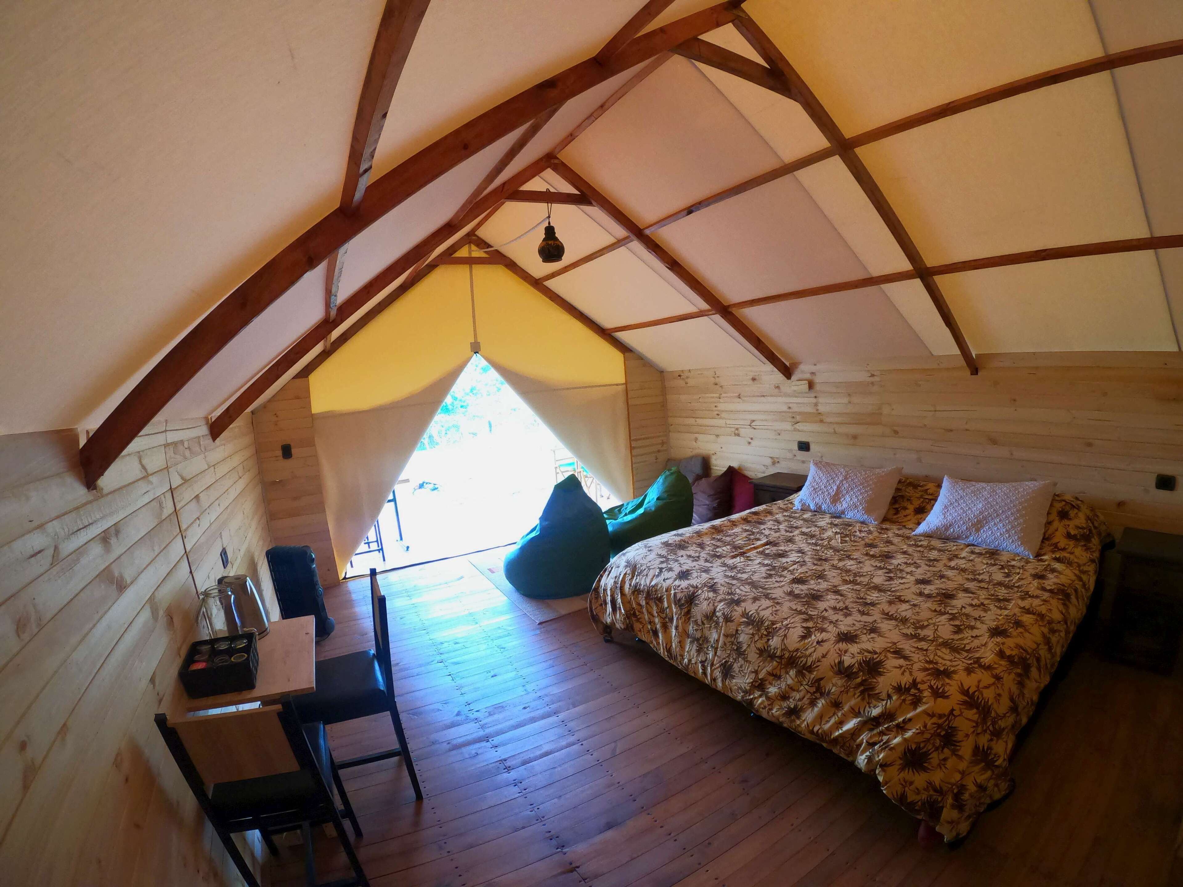 Superior Tent | Premium bedding, down duvets, bed sheets