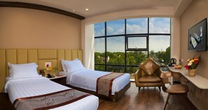 In-room safe, laptop workspace, soundproofing, iron/ironing board - Hotel CR Grande (Madurai)