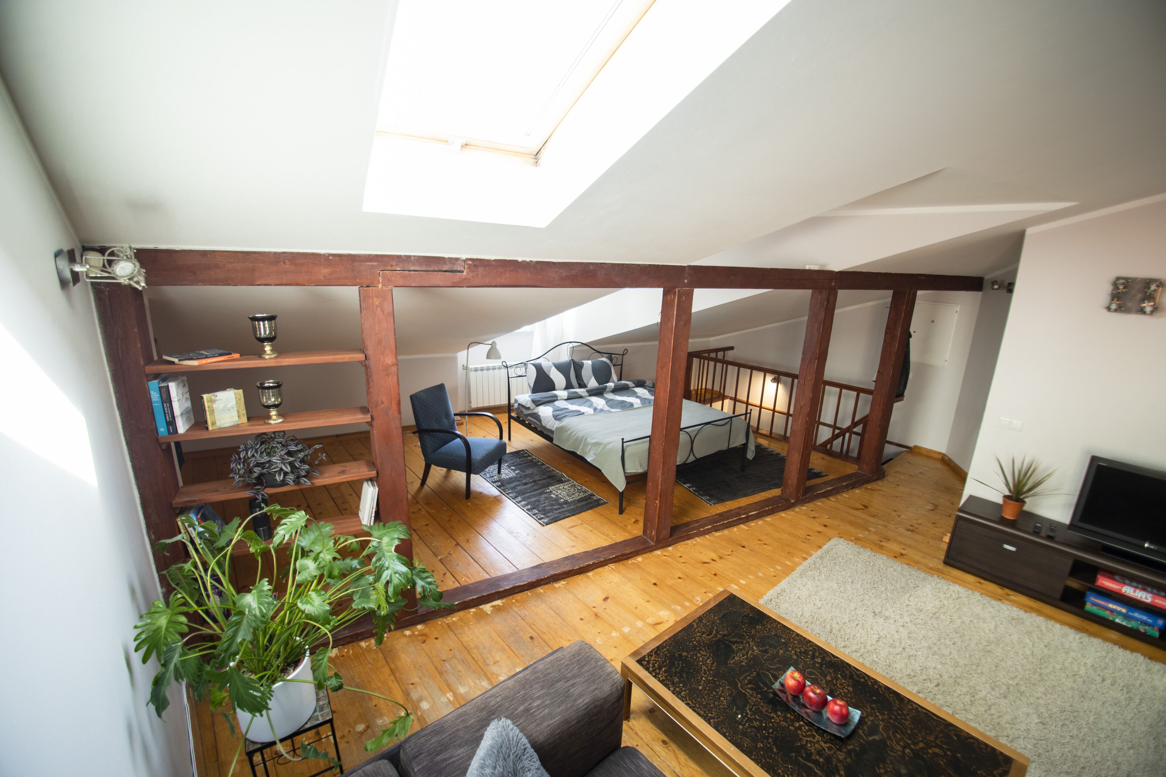 Departamento, 1 habitación | Área de sala de estar