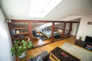 아파트, 침실 1개 | 거실 공간