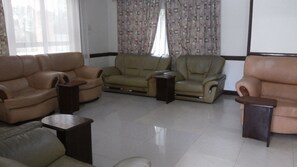 Sala de estar en el lobby