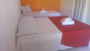 Free WiFi, bed sheets