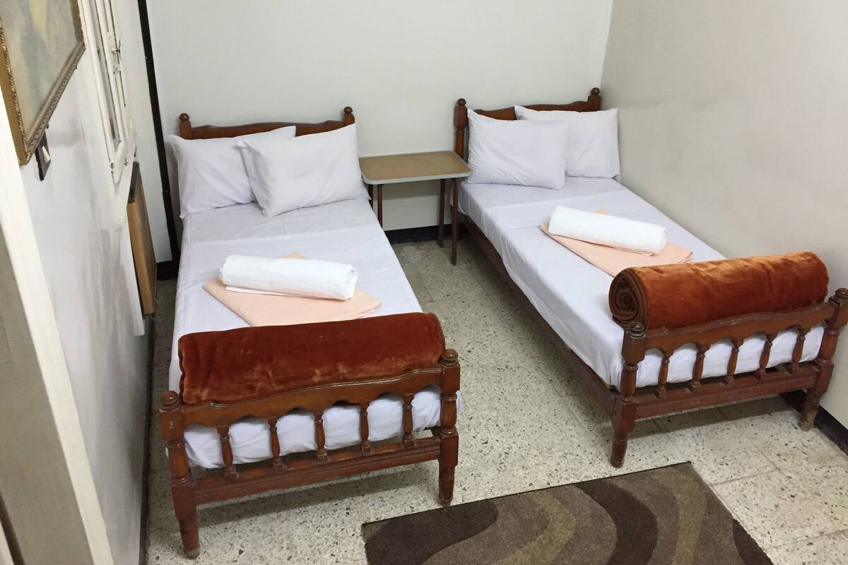 Basic Twin Room, 2 Twin Beds, City View | Minibar, desk, laptop workspace, WiFi (free)