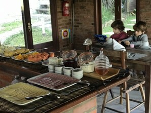 Daily continental breakfast for a fee