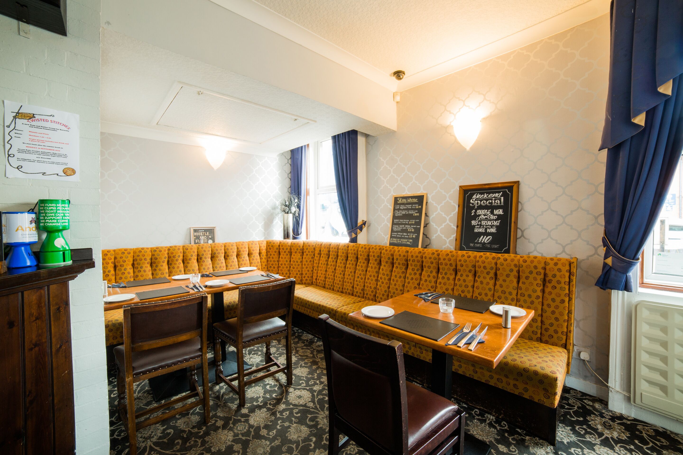 Breakfast area