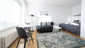 Studio, Balcony | Living area - HVC Apartments Punavuorenkatu 23 (Helsinki)