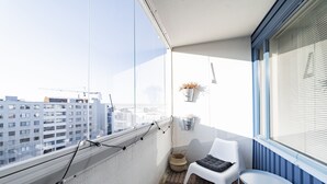 Studio, Balcony | Balcony - HVC Apartments Punavuorenkatu 23 (Helsinki)