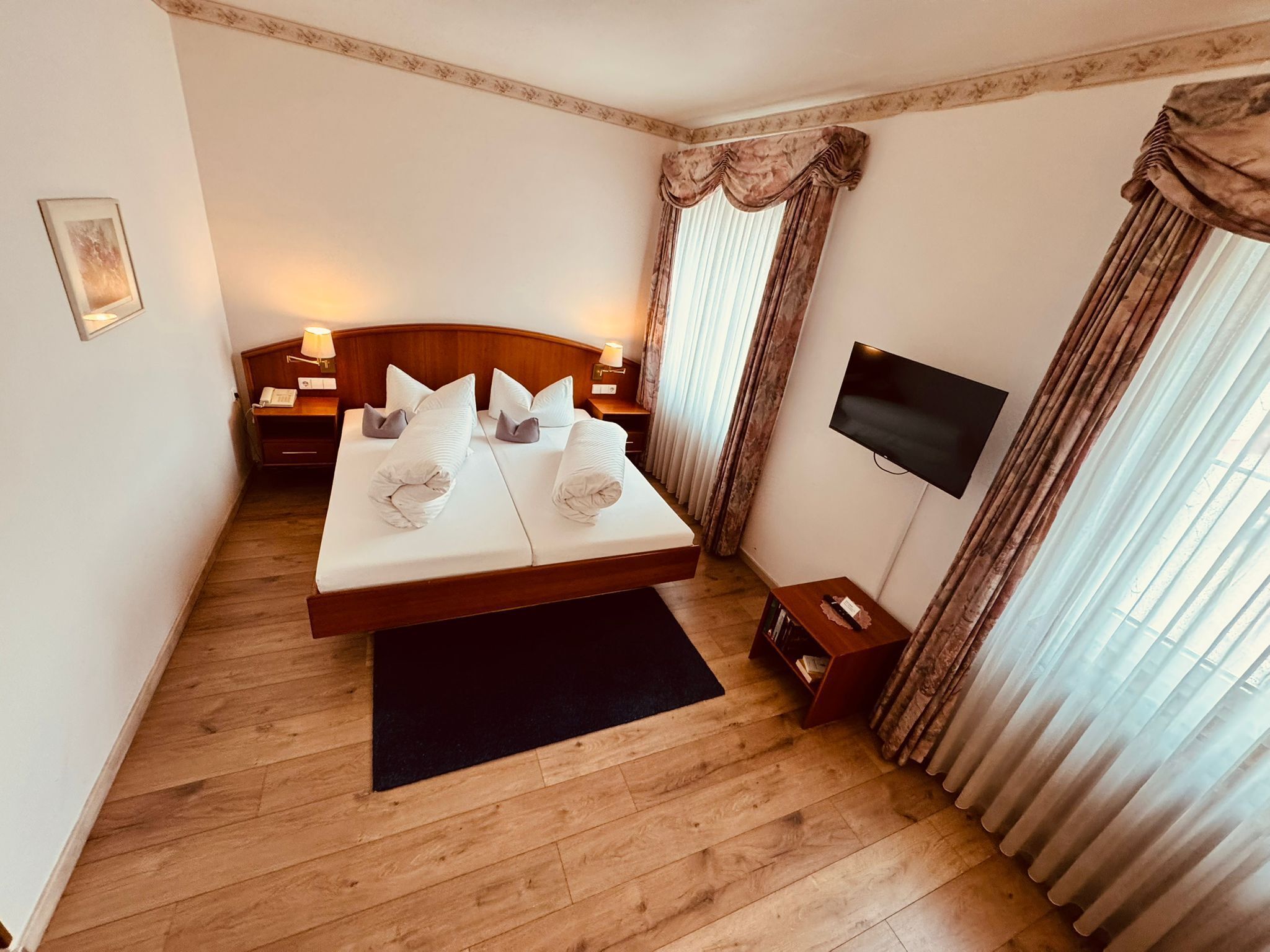 標準雙人房 | 免費無線上網、床單