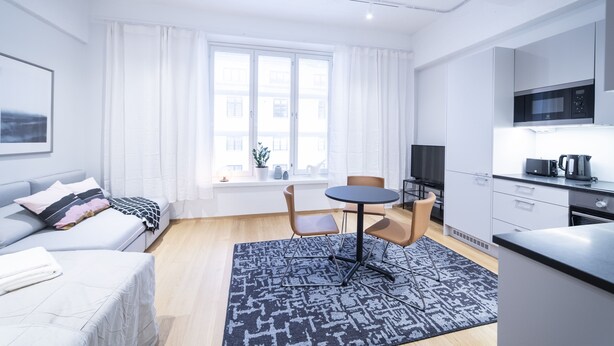 Studio | Living area - HVC Apartments Töölönkatu 11 (Helsinki)