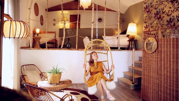 Living room - Maison du Figuier (Lancie)