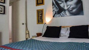Apartamento (1 Bedroom) | 1 dormitorio y espacio para trabajar con un portátil