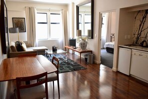 Apartment (1 Bedroom) | Living room | 20-inch TV with digital channels