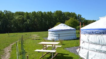 Enceinte de l’hébergement