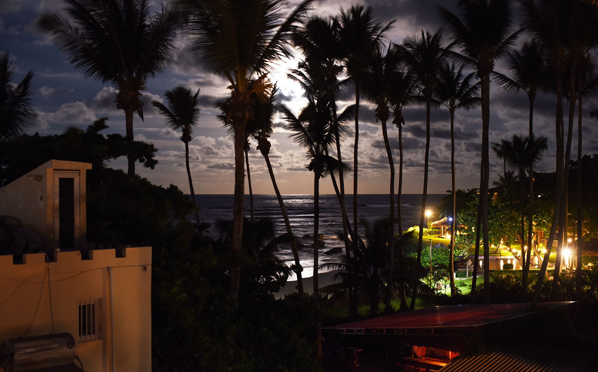 front of property – evening/night