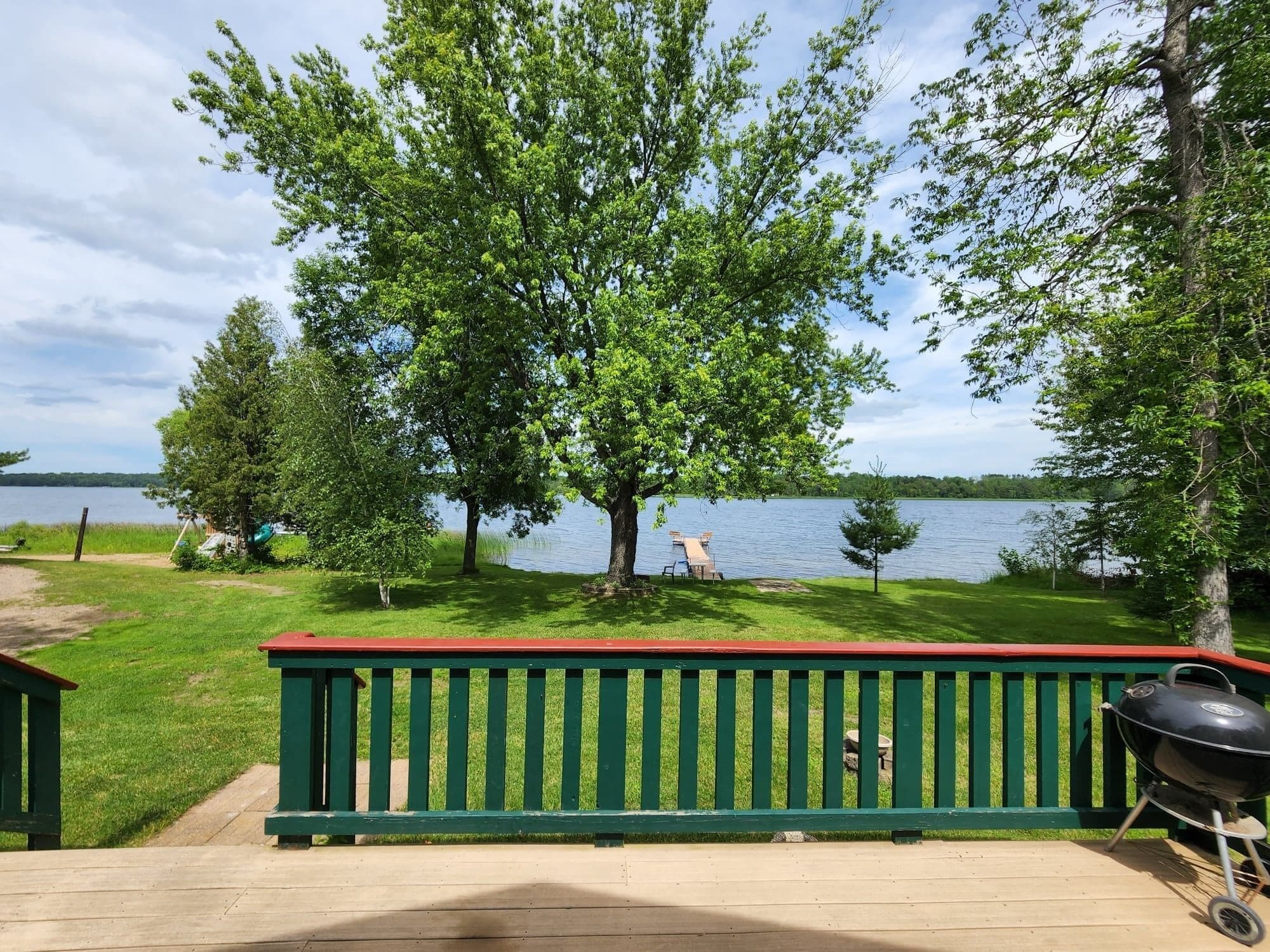 Family Cabin, 2 Bedrooms, Lake View, Lakeside | Terrace/patio
