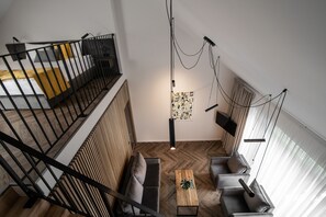 Deluxe Apartment | 1 bedroom, iron/ironing board, free cots/infant beds, free WiFi - Jono Kalnelis Apartments (Klaipeda)