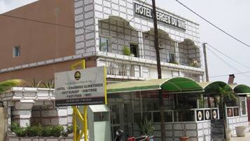 Façade de l’hébergement