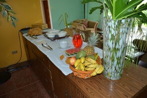 Free daily local cuisine breakfast  - Shalom House (Valsayn)