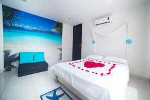 浪漫公寓 | 1 間睡房、高級寢具、獨特設計、手提電腦工作空間