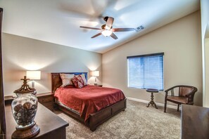 3 bedrooms, desk, iron/ironing board, free WiFi