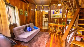 Chalé Superior  (Pipa Superior Tannat) | Ruang tamu | 42 inci televisyen skrin rata dengan kabel, TV