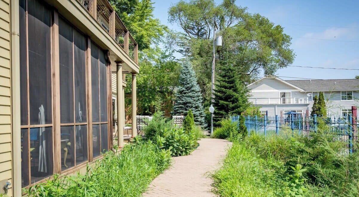 Enceinte de l’hébergement