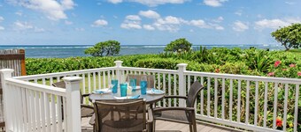 Large family home along the ocean and bike path in Kauai.  Sleeps 7!  TVNC #4247