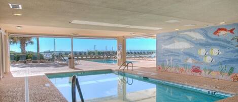 Condo, 4 Bedrooms | Indoor pool | Indoor pool, outdoor pool